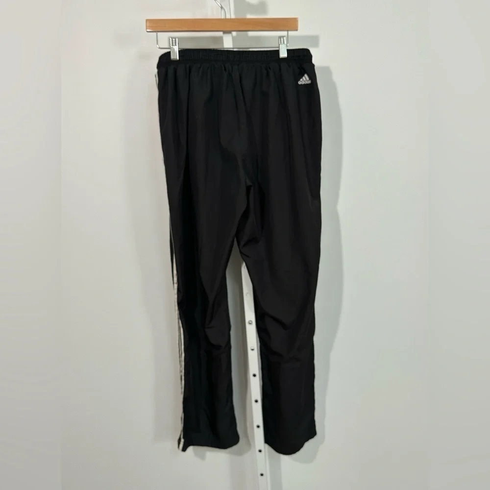 Set of 2 Y2K Adidas 3-Stripes Track Pants (Navy + Black Bundle) Vintage